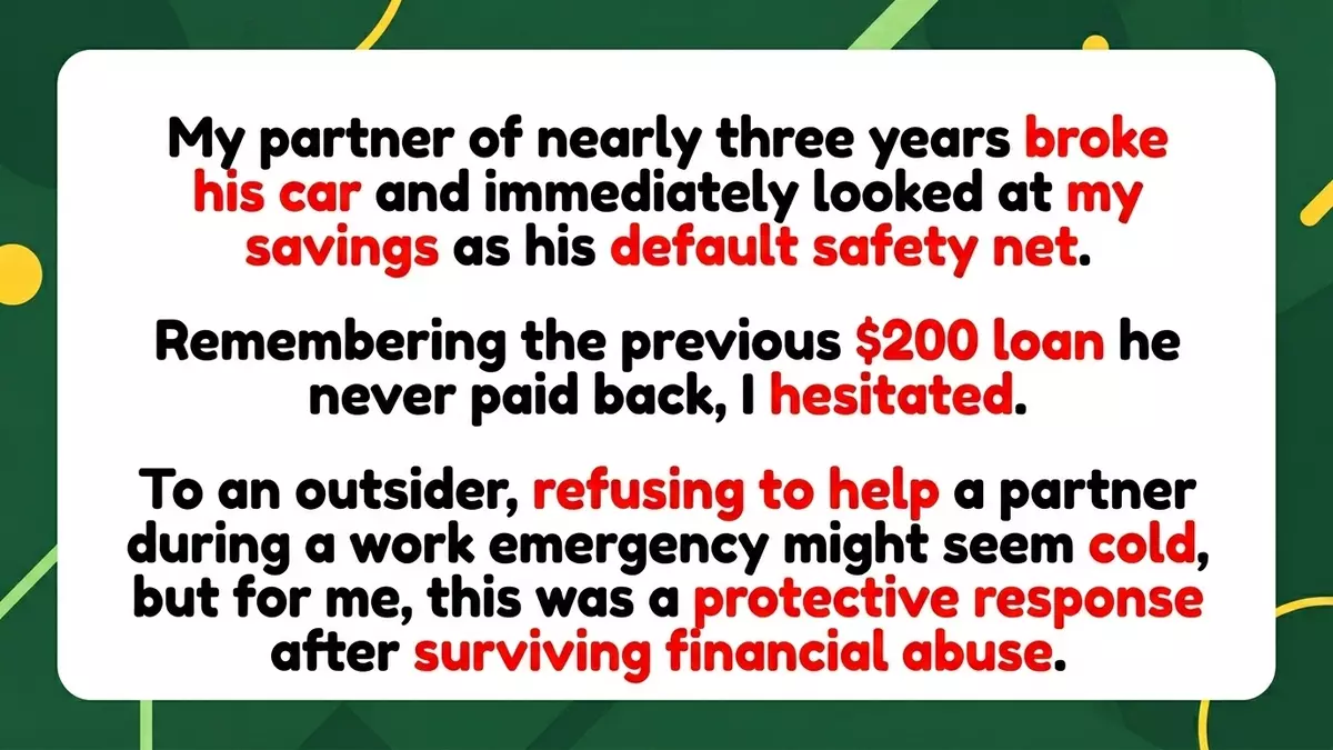 Protecting Her Peace: Woman Refuses to Drain Savings for Boyfriend After Past Financial Abuse