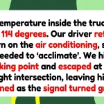 Roadside Rebellion: Friends Escape Sweltering Vehicle After Driver Denies AC
